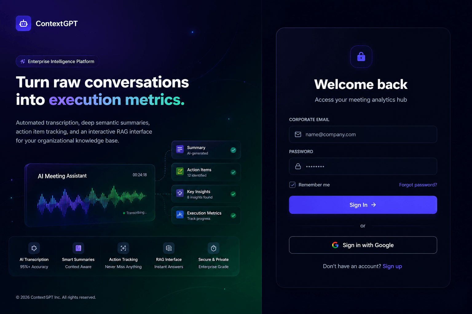 ContextGPT interface